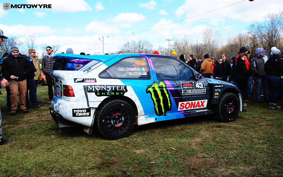Car #43, Driver Ken Block, Co-Driver Alex Gelsomino